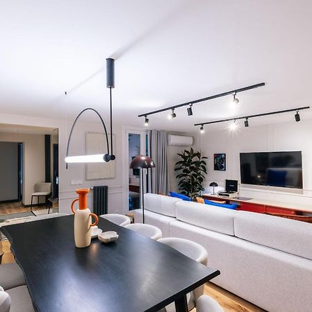 Stylish 4 Suites +Patio Luxury Apartment Gran Via Madrid Luaran gambar