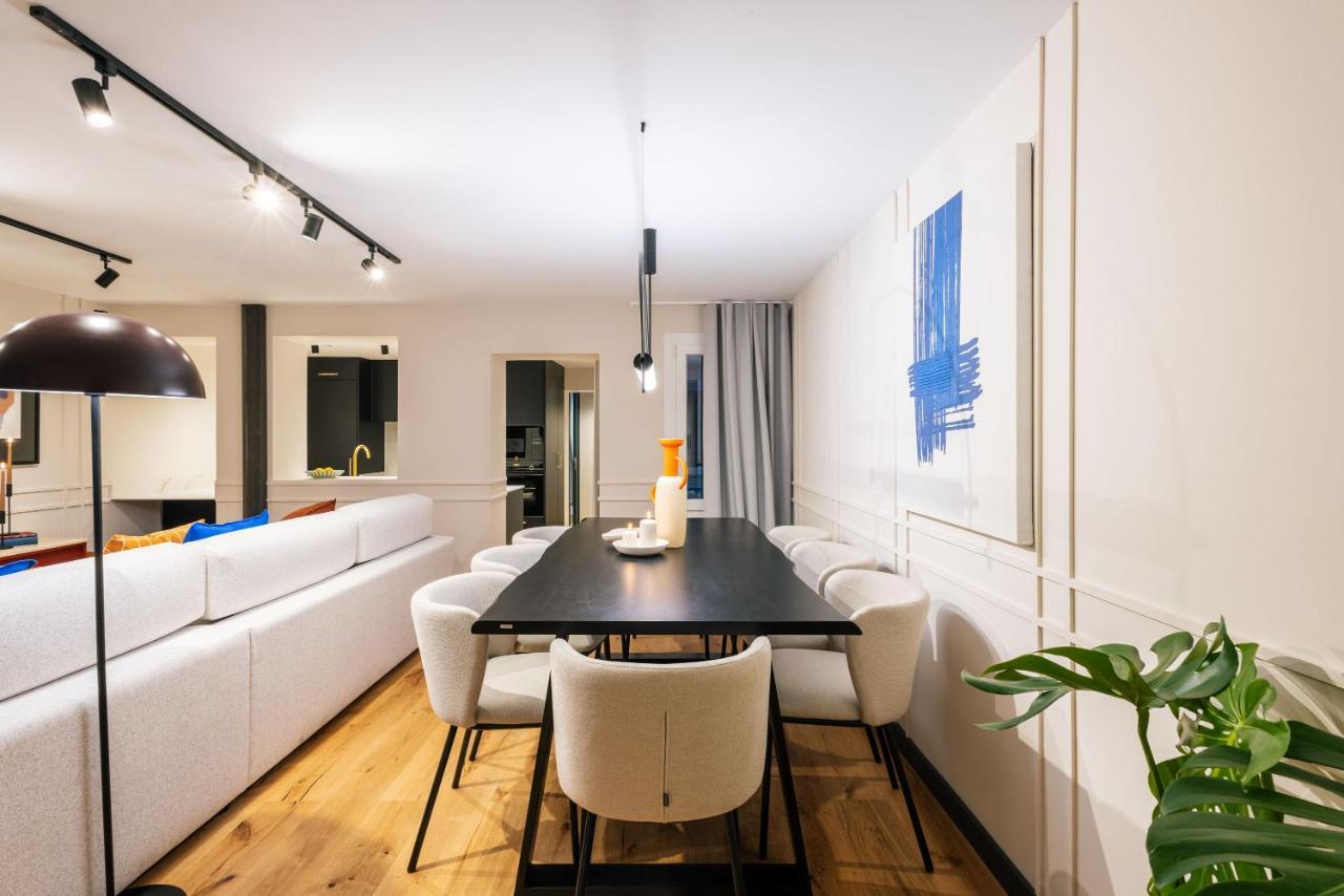 Stylish 4 Suites +Patio Luxury Apartment Gran Via Madrid Luaran gambar