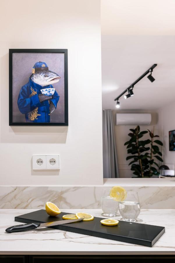 Stylish 4 Suites +Patio Luxury Apartment Gran Via Madrid Luaran gambar