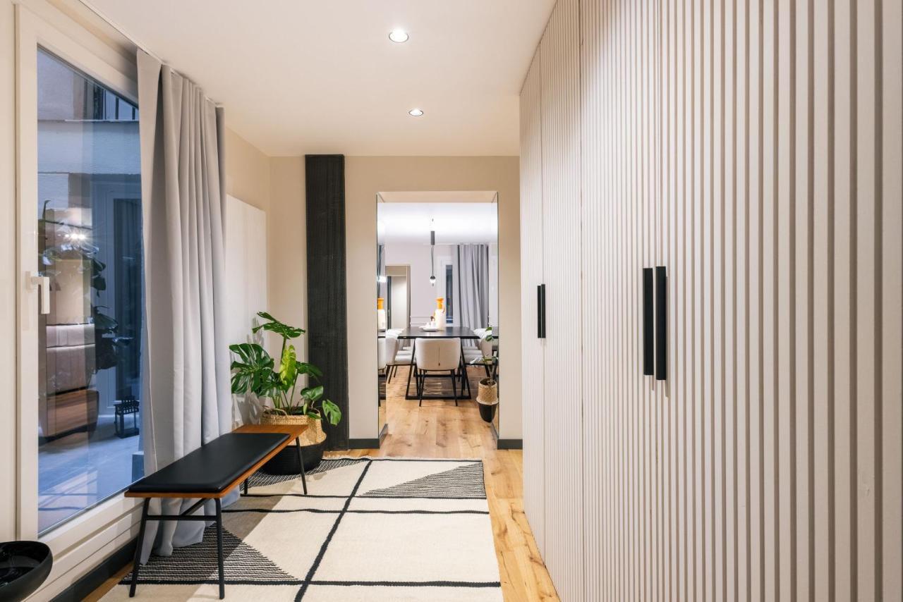 Stylish 4 Suites +Patio Luxury Apartment Gran Via Madrid Luaran gambar