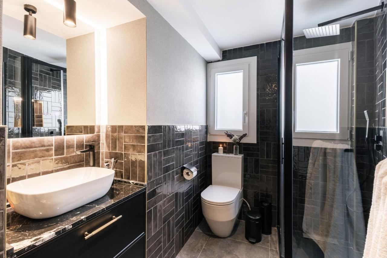 Stylish 4 Suites +Patio Luxury Apartment Gran Via Madrid Luaran gambar
